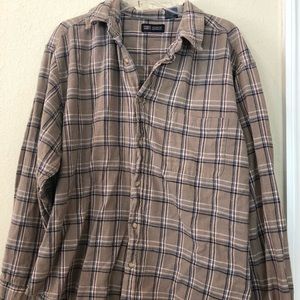 Men’s flannel.